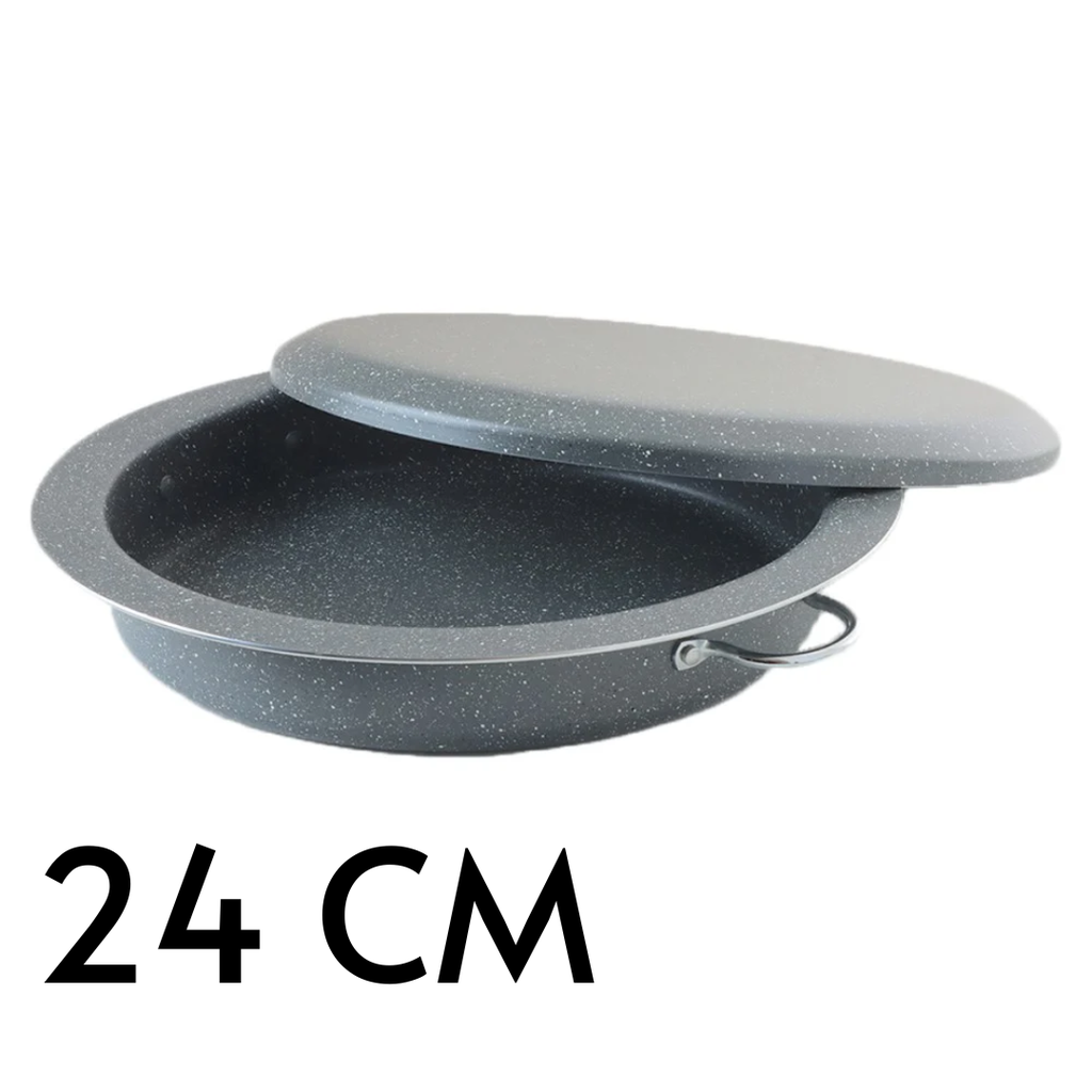 MAGLOOBA POT WITH TRAY 24 CM 
قدر مقلوبة 24 سم  