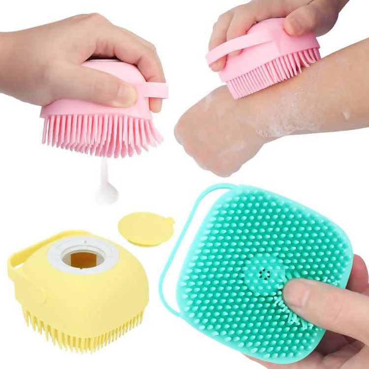 M.A  SILICON MASSAGE BATH BRUS