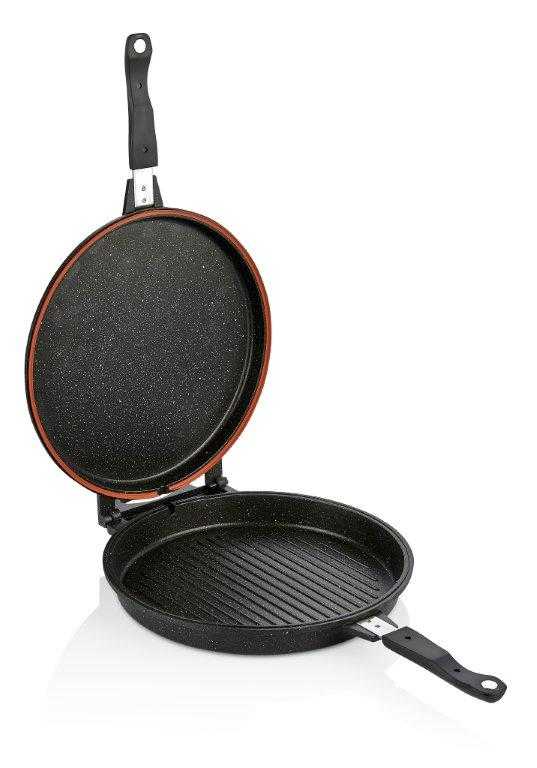 PAPILLA CAST GRILLPAN RND 32CM مقلاة دبل 32 سم دائري