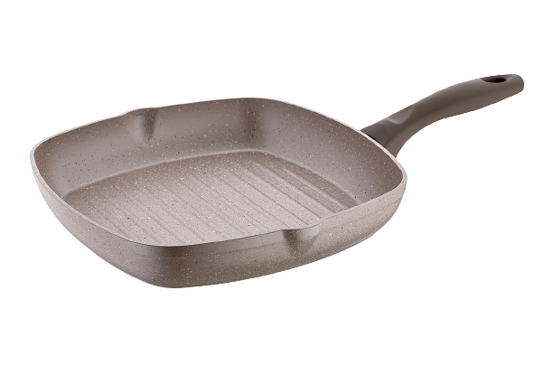28CM GRILL PAN PAPILLA CREAM مقلاة شوي 28 سم 