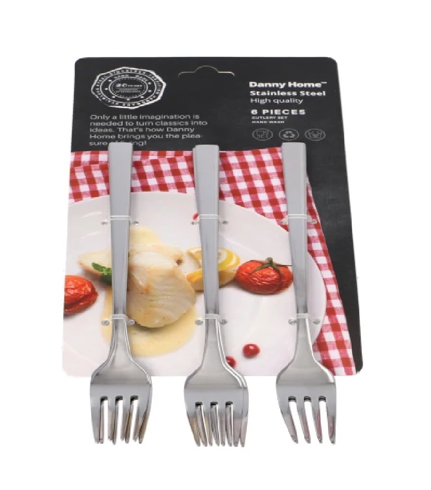 DANNYHOME DINNER FORK SILVER H041-3