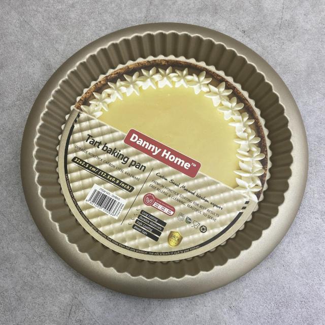 DANNYHOME DHB-65 "TART PAN W/TEXTURE BO قالب التارت
