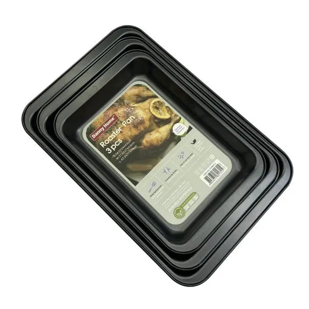 DANNYHOME DHB82-3 ROASTER PAN 3PCS SET