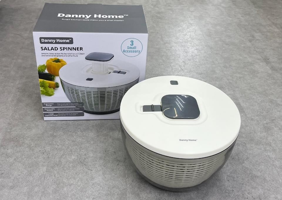 DANNYHOME DH-3425 SALAD SPINNER CAP.6LT - مجففة خضروات ورقية