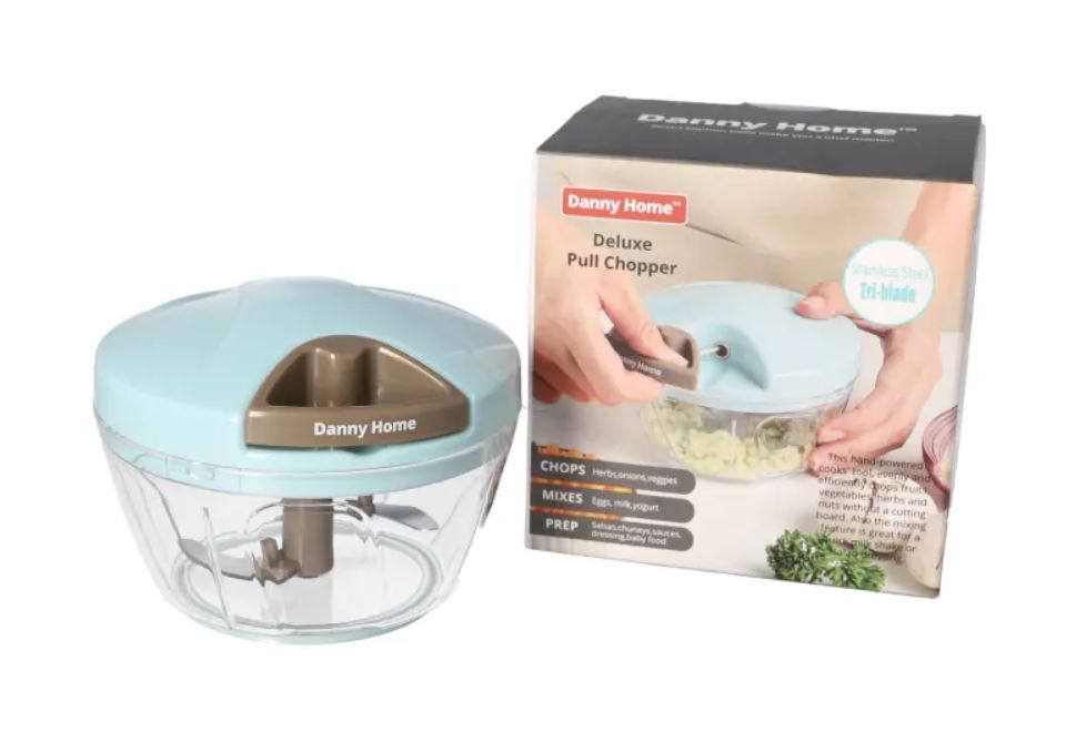 DH3106-GREY QUICK PULL CHOPPE قطاعة الثوم و خضروات