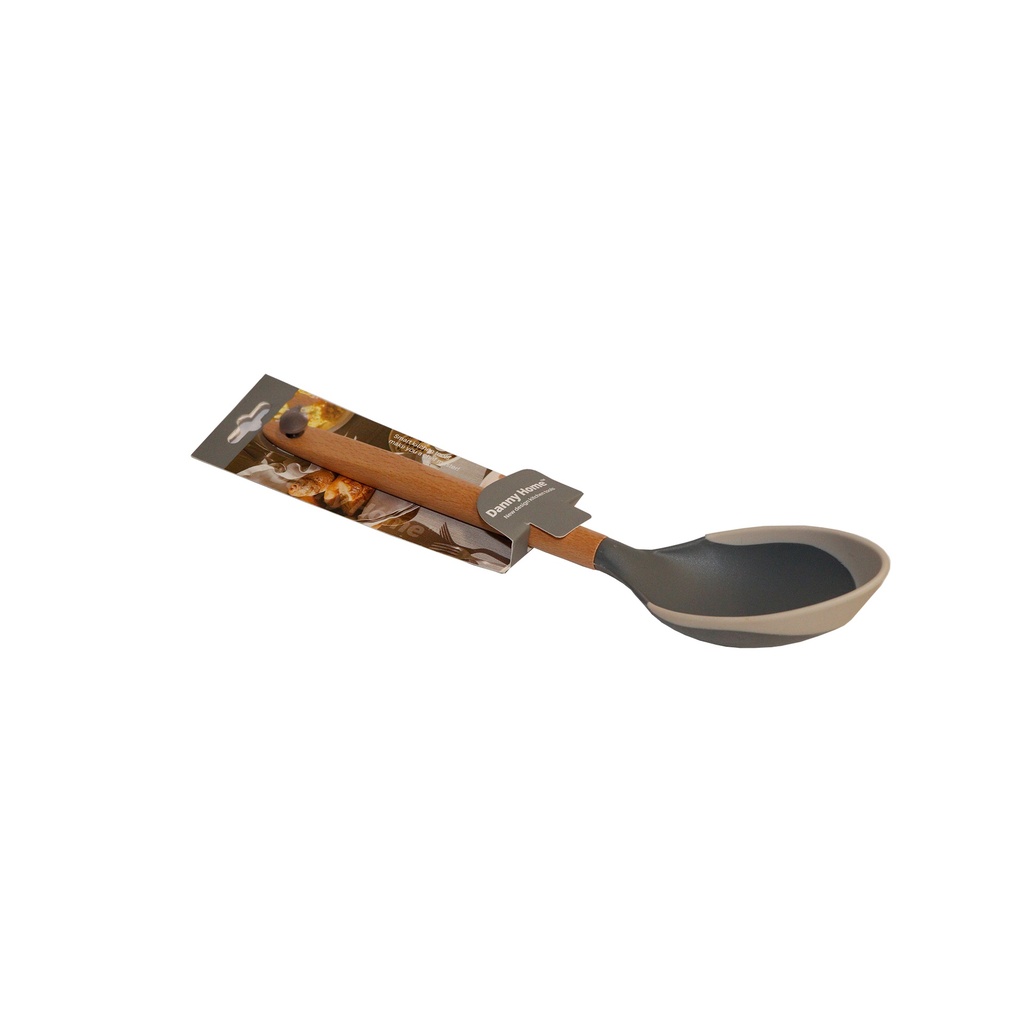 DANNYHOME DH-2809 GREY SOLID SPOON ملعقة طبخ