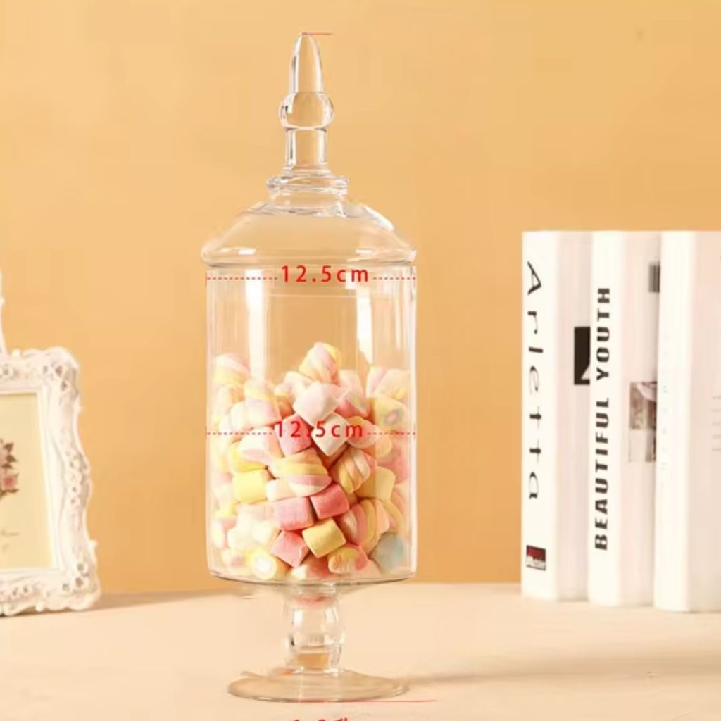 CANDY JAR 12*37CM JRA-138