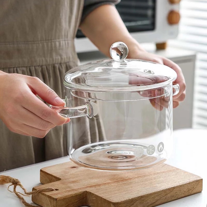 CR-1550 GLASS CASSEROLE 1.5L قدر زجاجي
