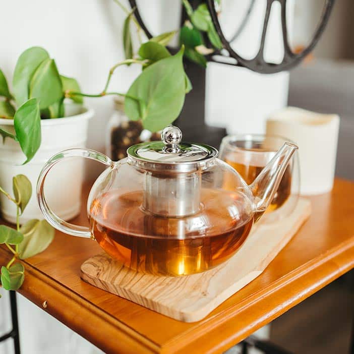 BKT-1000 GLASS TEA KETTLE 1000 غوري زجاجي