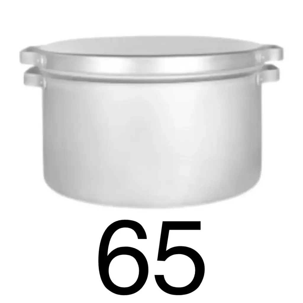 IR ALUMINIUM TOPS W/COVER 65CM IT-65