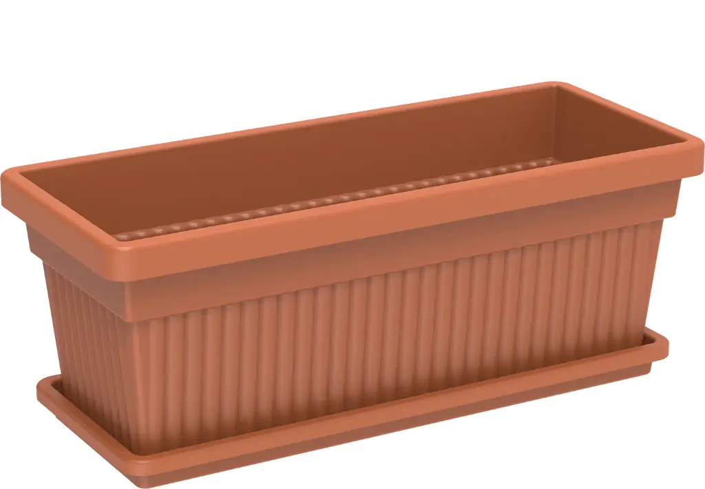 COSMO RECTA PLANTER 24 INCH اصيص زرع