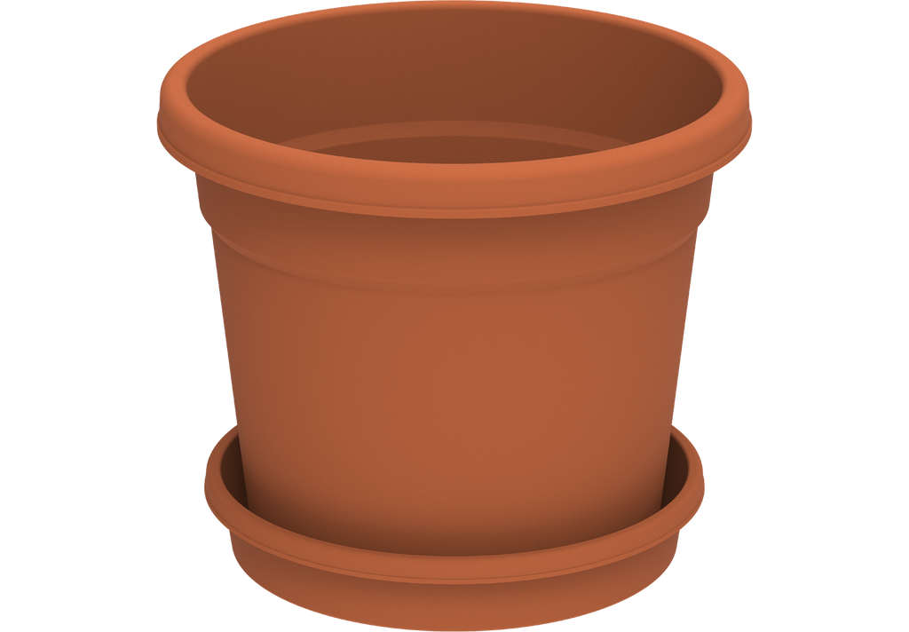 COSMO FLOWER POT 6 INCH TERR اصيص 