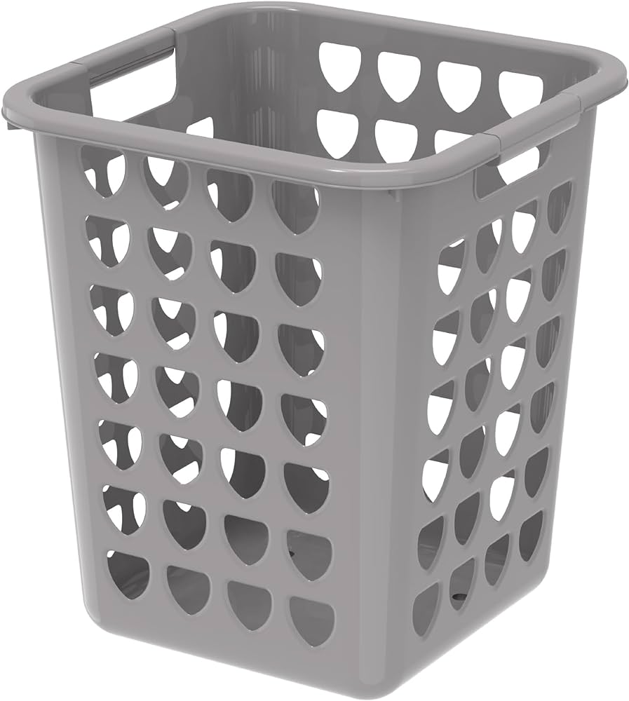 COSMOPLAST MINI SQU LAUNDRY BKT 33L سلة ملابس مربع 33 لتر 