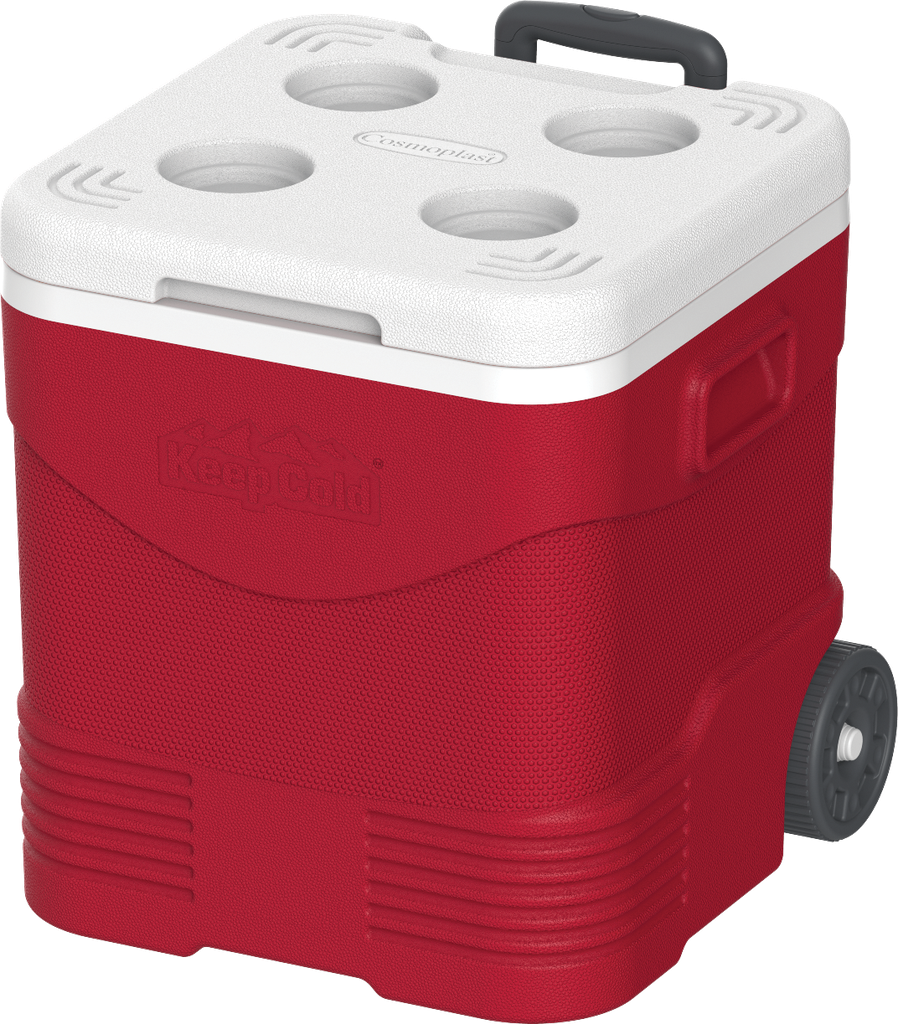 COSMO PIC TROLLY ICEBOX 45LTR حافظة ثلج بعجلات