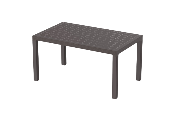 COSMOPLAST CEDAGRAIN 150*90 CM طاولة سدارجرين 