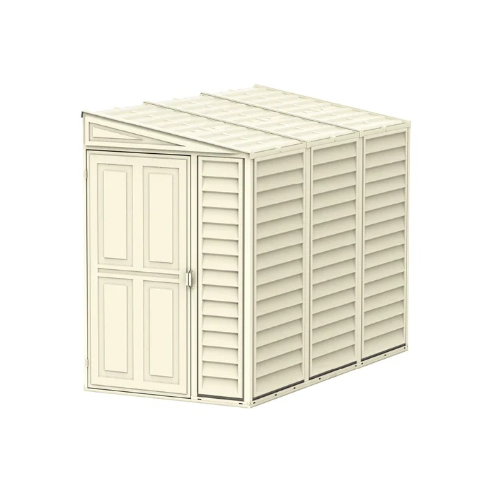 COSMO SHED SIDEMATE 4X8FT IVORY -06625-2 مخزن خارجي بدون ارضية