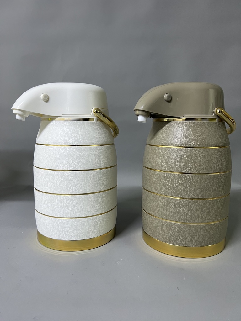 ROYAL QUEEN AIRPOT 2.5LTR WHIT -دلة صعادية 2.5 لتر لون ابيض