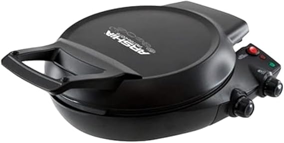 ARSHIA  PIZZA MAKER BLACK 2078 شواية و صانعة بيتزا