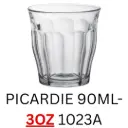 DURALEX PICARDIE 90ML- 3OZ 1023A ( 6PCS )  كاشات شاي فرنسي 6 حبات باكيت