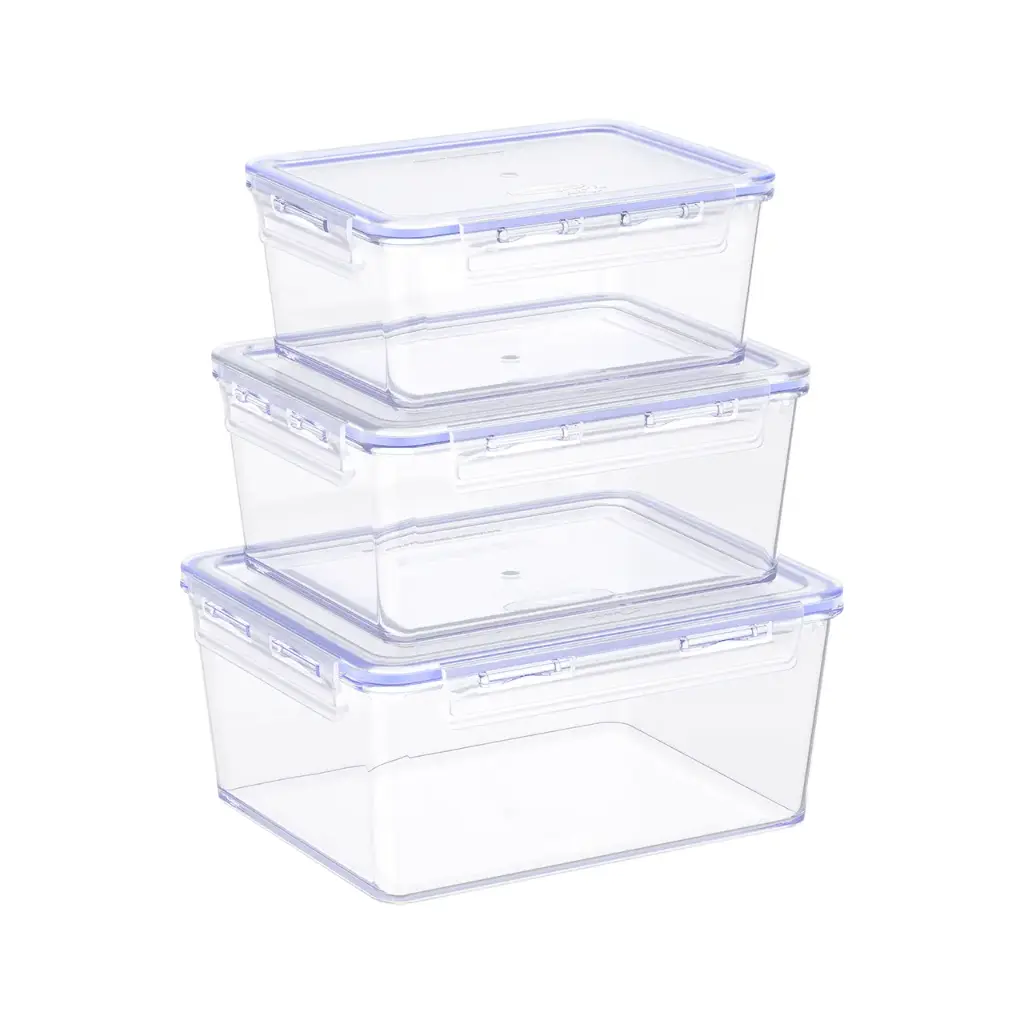 LOCK2GO FOOD STORAGE CTR 3PCS