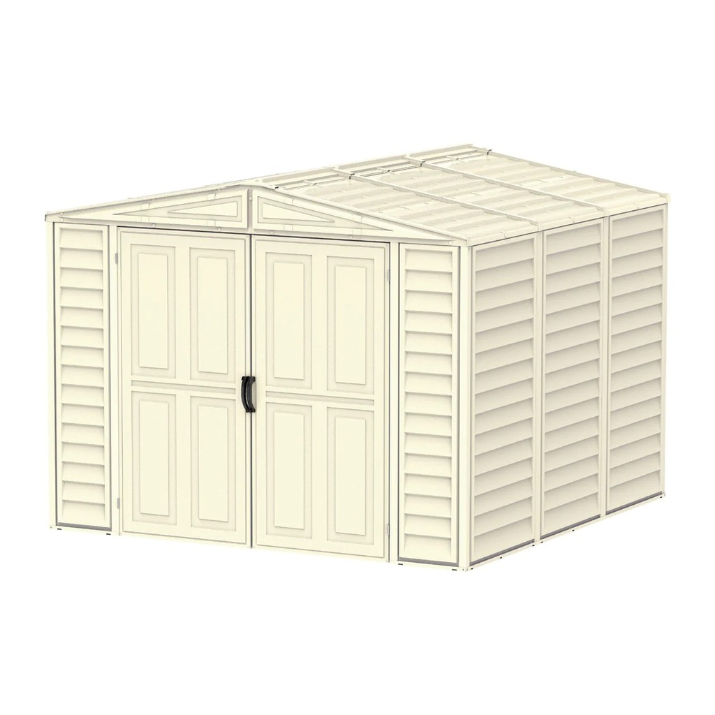 COSMO SHED DURAMATE 8X8FT IVORY-08800 مخزن خارجي مع ارضية خشبية