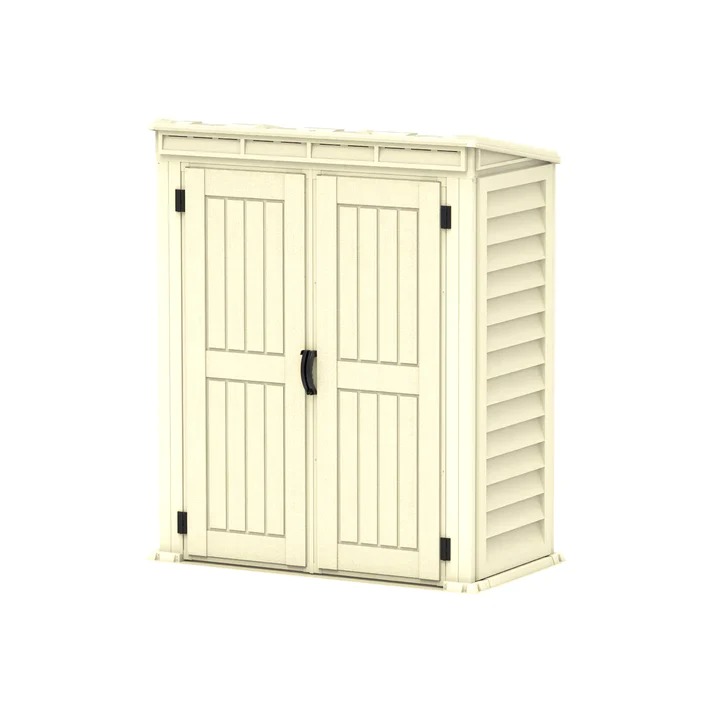 COSMO SHED YARD MATE PENT ROOF 5X3FT IVORY -05300-1 مخزن خارجي 