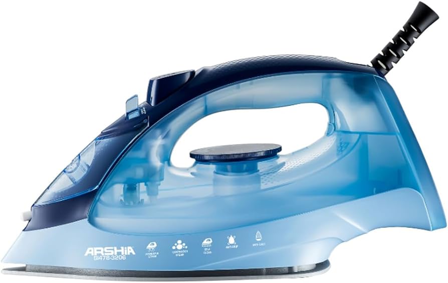 ARSHIA STEAM IRON 2200W DARK BLUE SI478-3206كواية ارشيا 2200 واات 