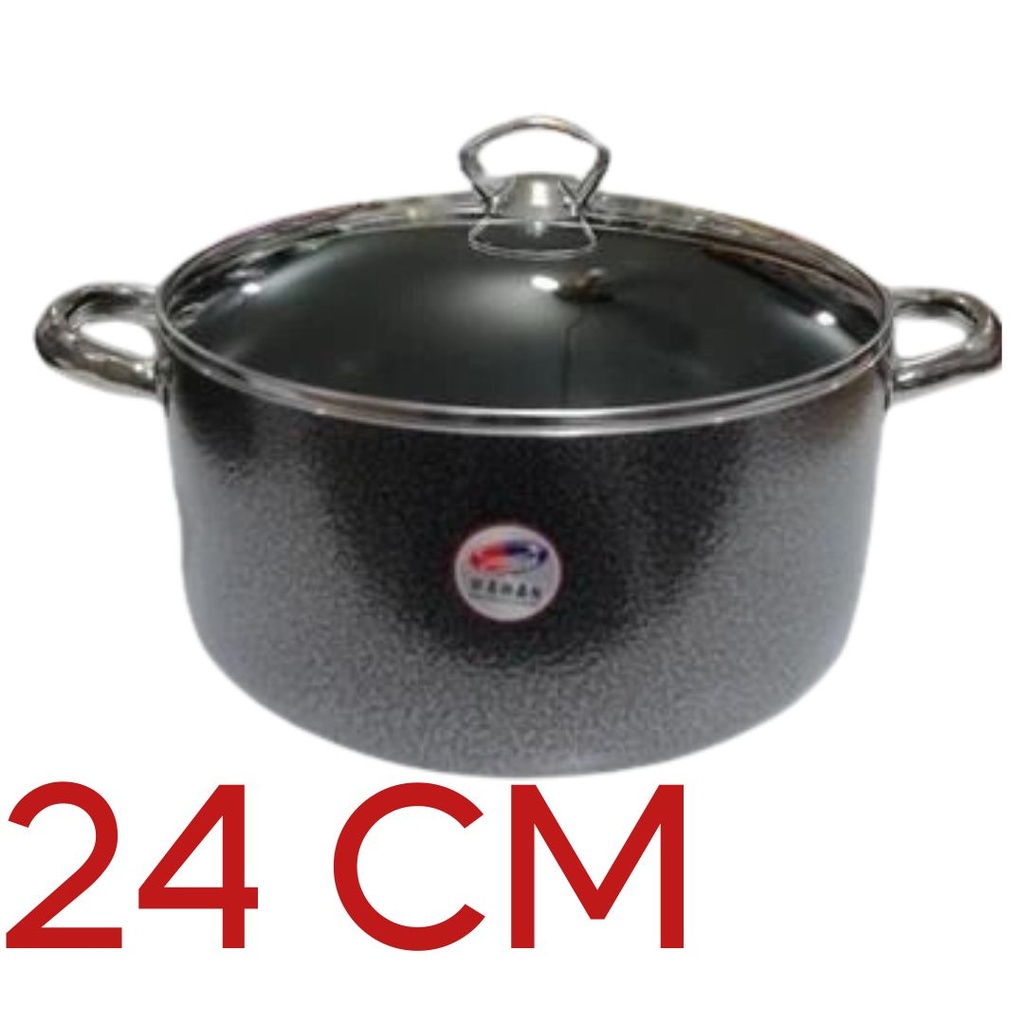 GR MAHAN CASSEROLE POT NO.24 - قدر ايراني 1 1/4 جيلة 
