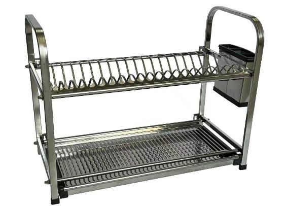 5800243 STEEL DISH RACK 2 LAYER 
رف صحون ستيل طابقين