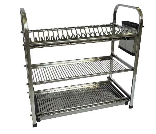 5800245 STEEL DISH RACK 3 LAYER 
رف صحون ستيل3 طوابق