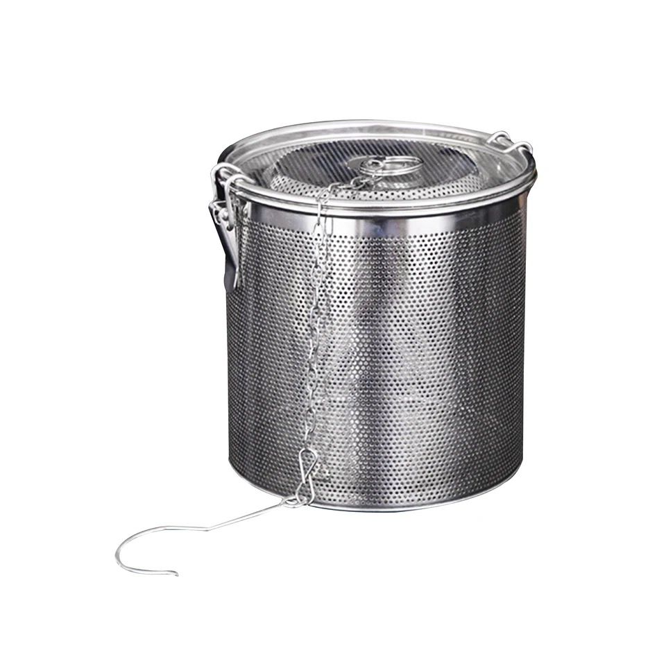 STEEL SPICES CYLANDER 16X16 CM 
حافظة بهارات الصحيحة 