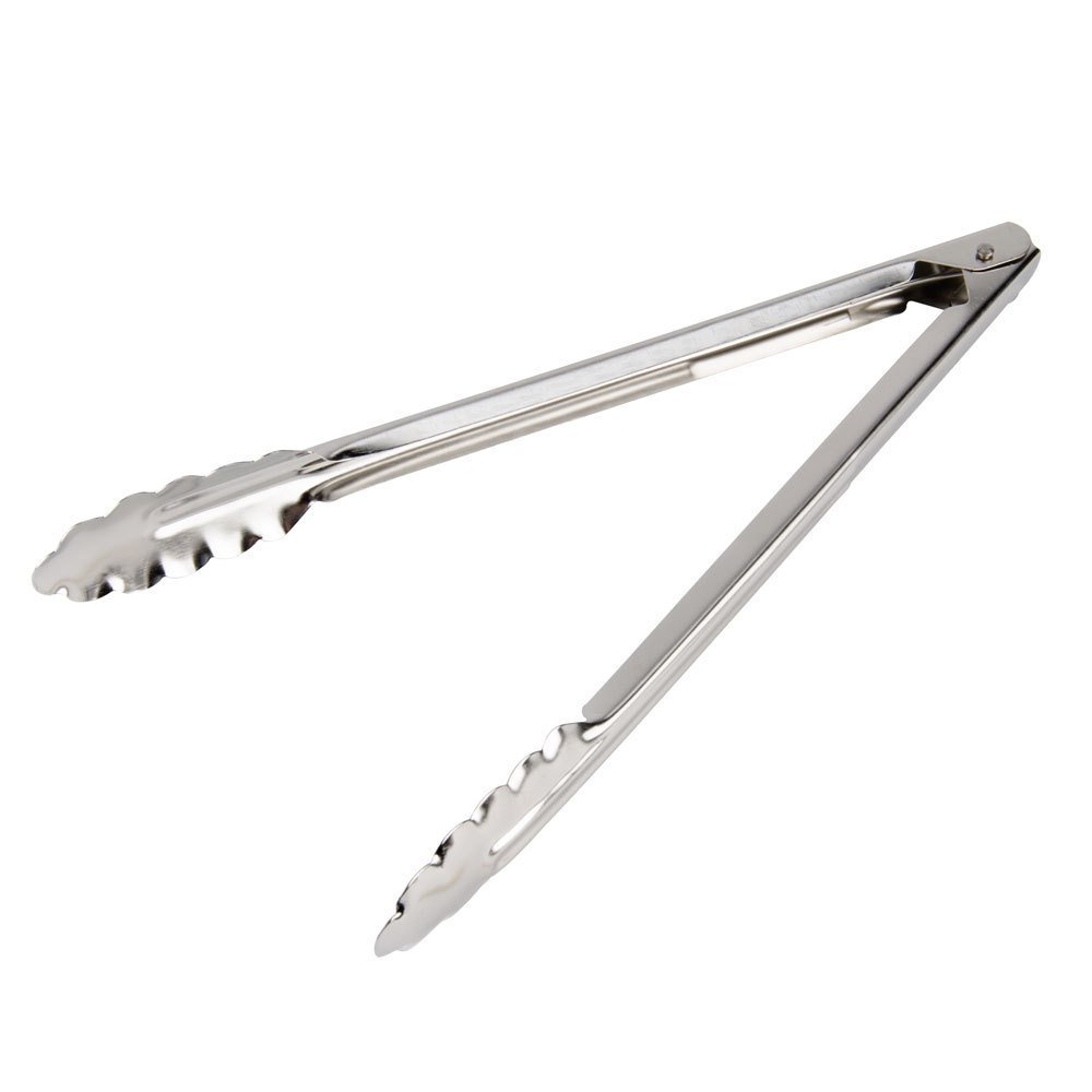 STAINELESS STEEL TONG 12 INCH
ملقط ستيل مقاس 12 انج