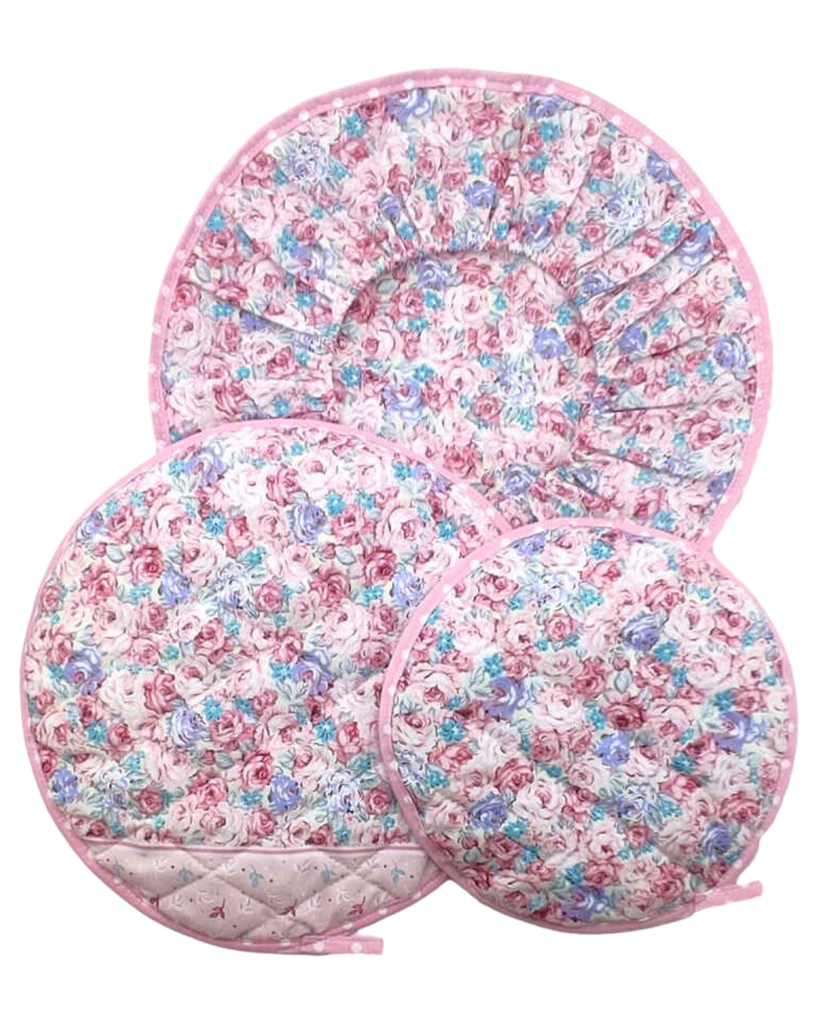 GR IRANI POT COVER CLOTH 3PCS SET -70158A - غطاء لغطاء القدر اشكال مختلفة