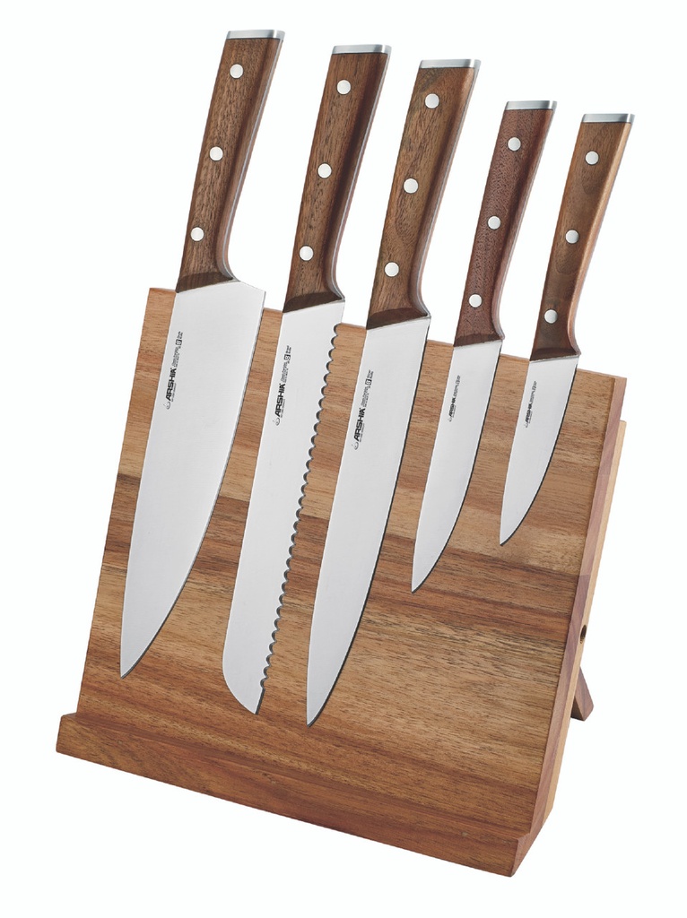 ARSHIA S/S KNIFE SET 7 PCS WOODEN HANDLE KS110-3191