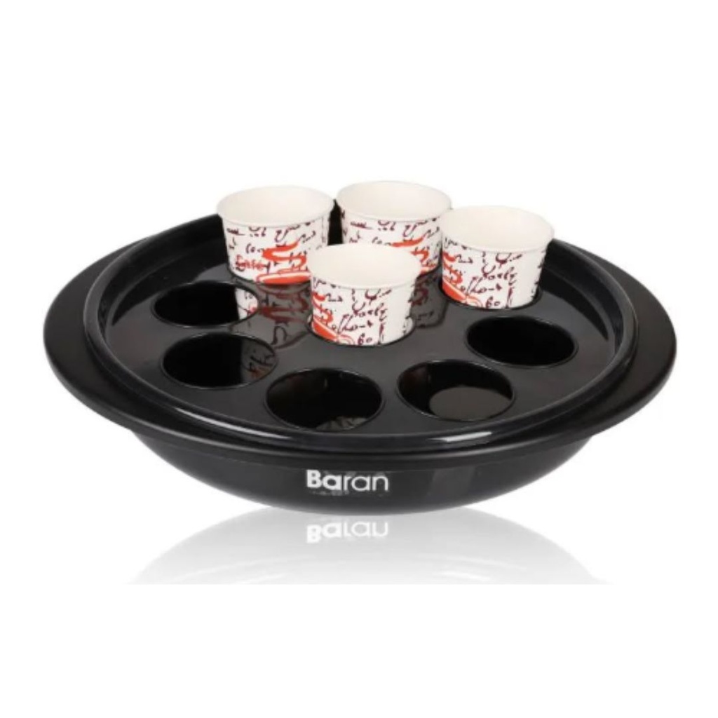 GLASS HOLDER ROUND 9PCS 