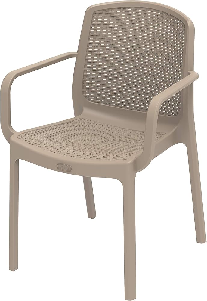 COSM CEDARATTAN ARM CHAIR