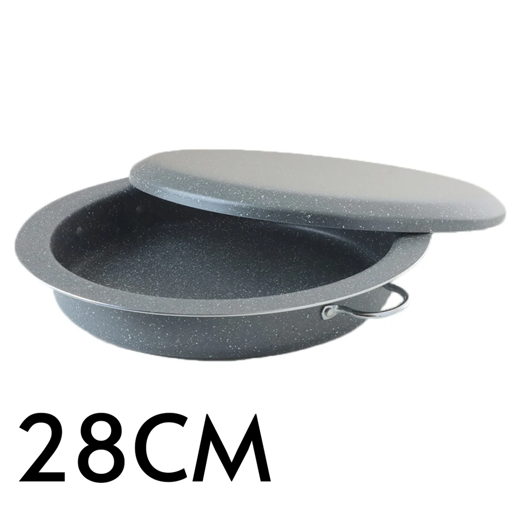 MAGLOOBA POT WITH TRAY 28 CM 
قدر مقلوبة 28 سم   
