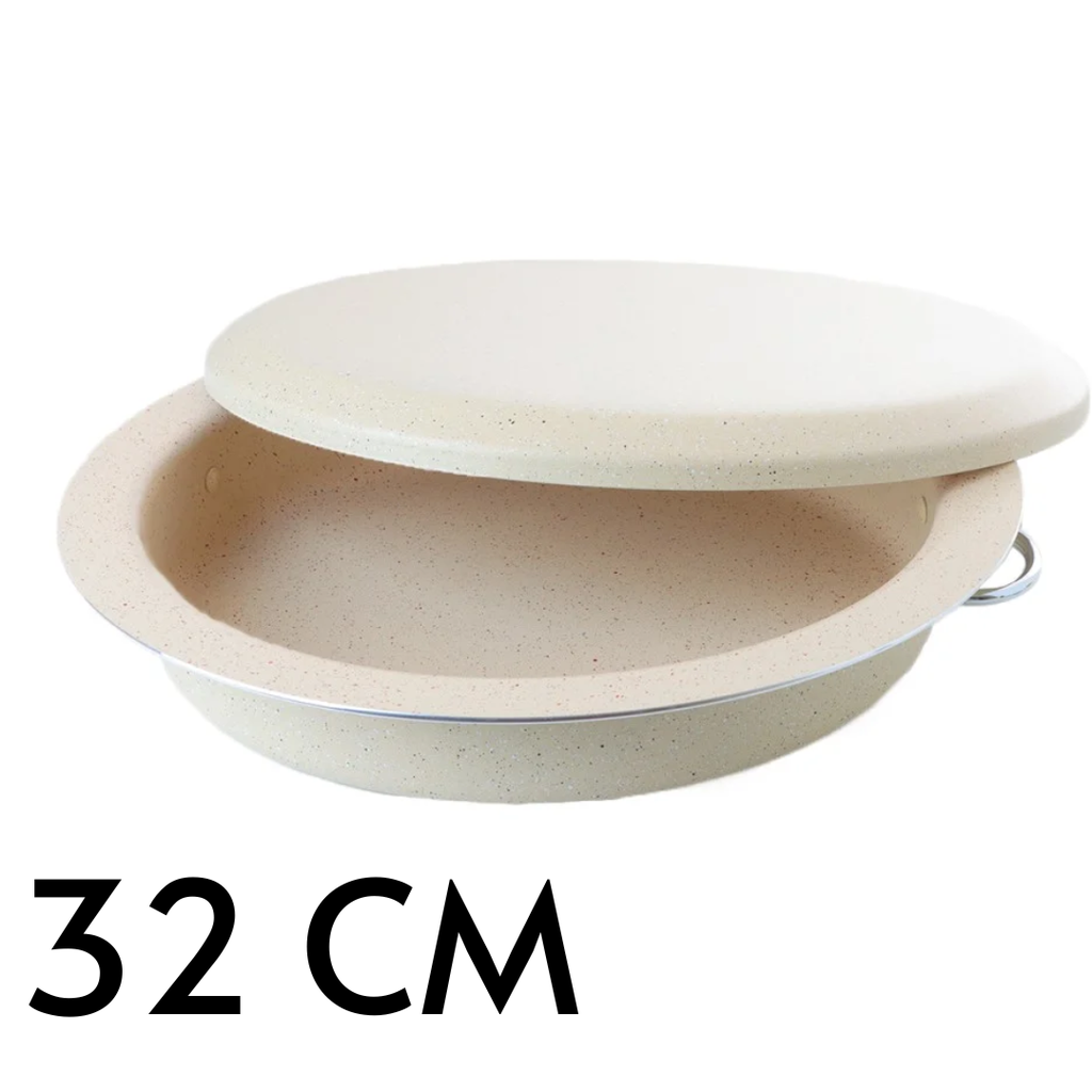 MAGLOOBA POT WITH TRAY 32 CM 
قدر مقلوبة 32 سم