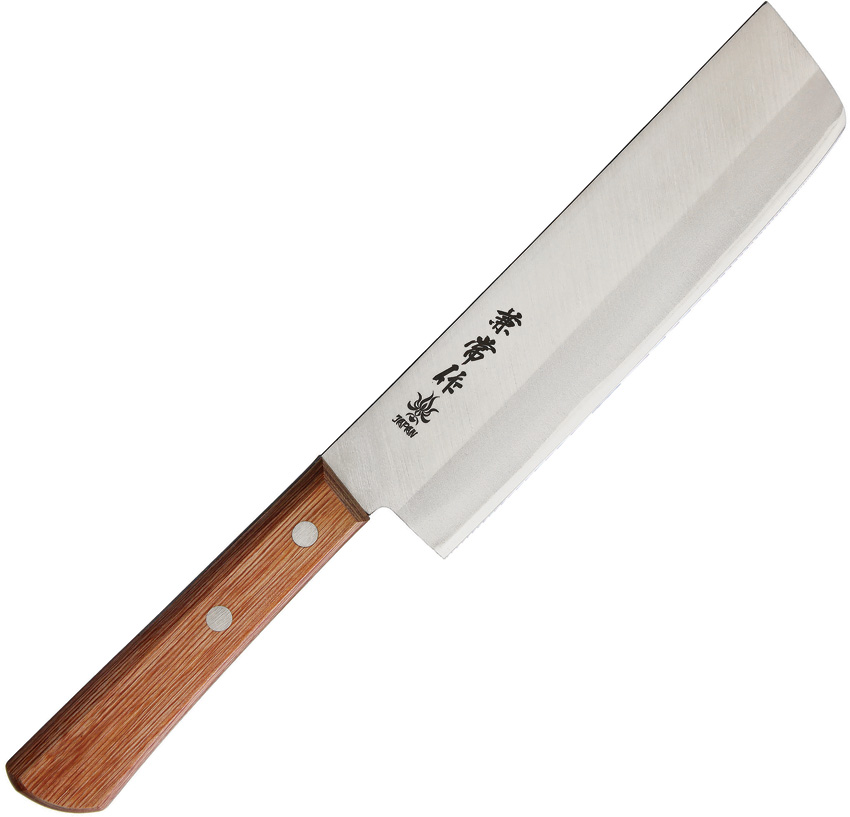 YT KITCHEN KNIFE WOODEN HDL SMALL -KN13478