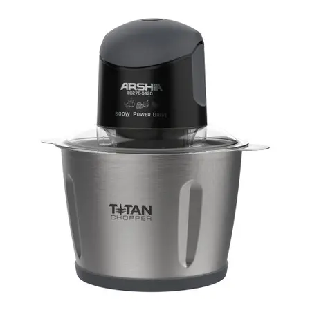 ARSHIA 2IN1 ELECTRIC CHOPPER 3LTR BLACK EC278-3420 