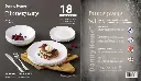 danny home LML18W White
18pcs Dinner Set-Round - طقم صحون مدور 18 قطعة
