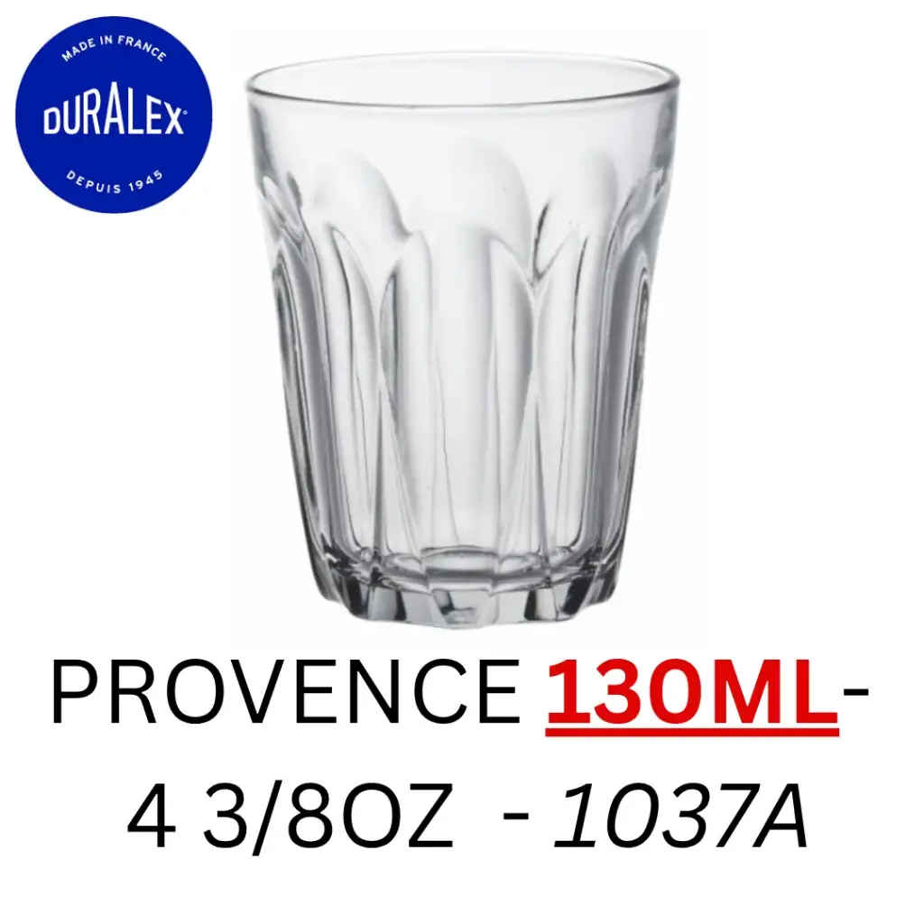 DURALEX PROVENCE 130ML- 4 3/8 OZ 1037A ( 6PCS ) 