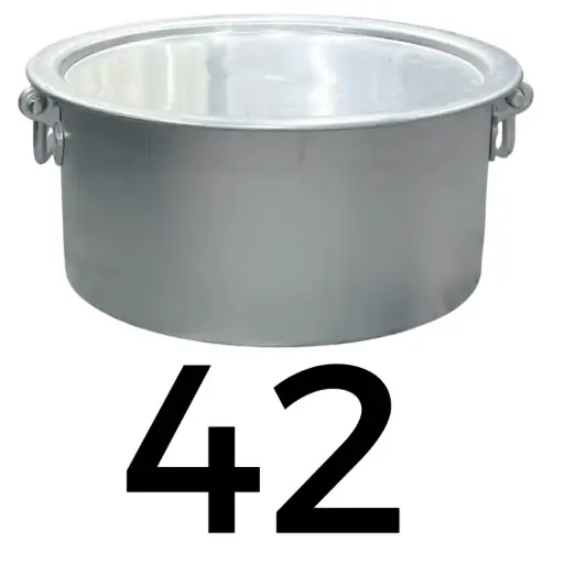 [88551130067357] BT-42 BAHRAIN AL TOPE NO:42  NW/HDLE -  قدر طبخ كبير 42  ( 10-12 كيلو عيش)