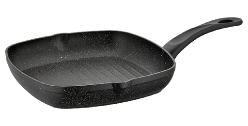 [8680539705793] 28CM GRILL PAN PAPILLA BLACK مقلاة شوي 28 سم اسود 
