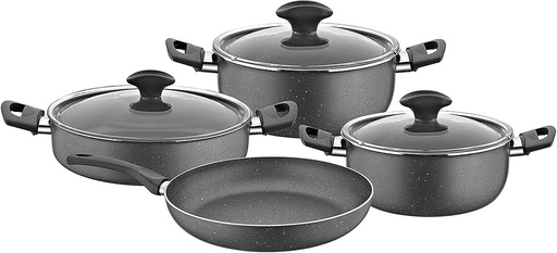 [8680539705830] PAPILLA 7PCS COOKING SET GREY