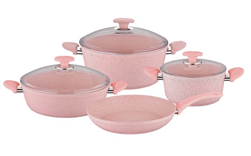 [8680539705939] PAPILLA 9PCS COOKING SET PINK