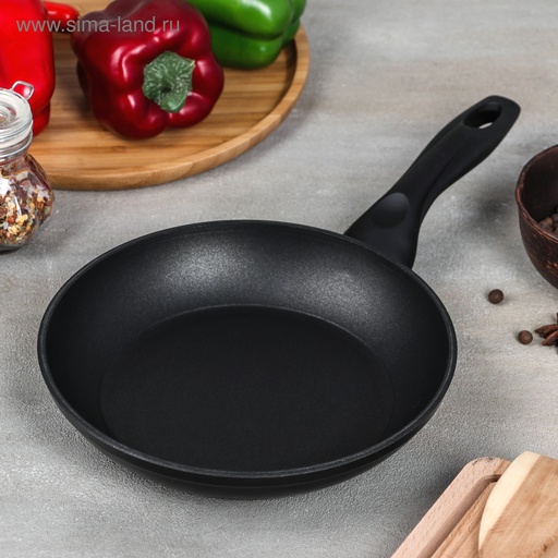 [8680539712203] 20 CM PAPILLA FRY PAN BLACK_ مقلاة اسود 20 سم 