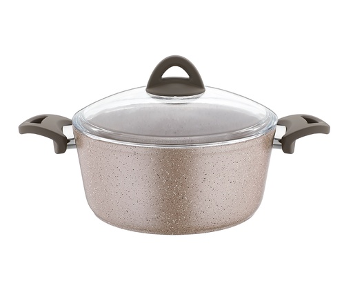 [8680539714757] PAPILLA 28 CM CASSEROLE CREAM_ قدر  بيج 28 سم 