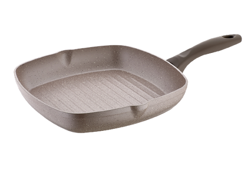 [8680539714870] 28CM GRILL PAN PAPILLA CREAM مقلاة شوي 28 سم 