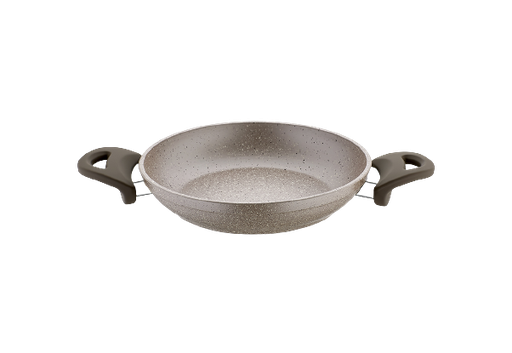 [8680539714887] PAPILLA 20 CM EGG PAN CREAM مقلاة بيدين 20 سم 